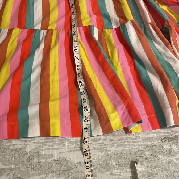J.Crew Rainbow Stripe Maxi Dress Size Sm Style AP172 - Picture 5 of 6